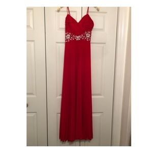 *SOLD* B. Darlin Red Prom Dress
